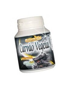 Carvão Vegetal em Capsulas 250mg - 120 Capsulas