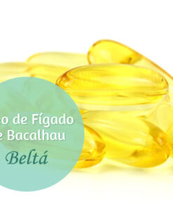Óleo de Fígado de Bacalhau, 60 Cápsulas