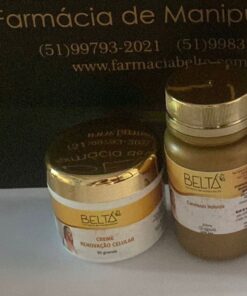 1 Pote Creme Renovação Celular 60gr  + Carotenos Naturais 200mg - 120 Cáp.