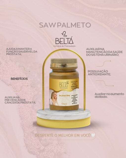 SAW PALMETO 320MG  - 60 cápsulas