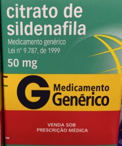 (Azulzinho) Citrato de Sildenafila - 50mg - 4 COMPRIMIDOS