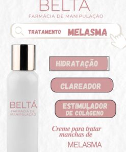 CUIDADOS PARA AUXILIAR NO TRATAMENTO PARA MELASMA CREME + SABONETE