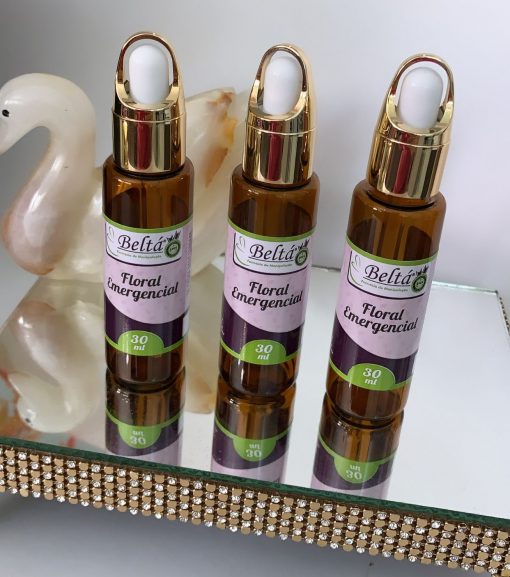 3 Frascos de Floral de Bach emergencia - Rescue - 30ml cada