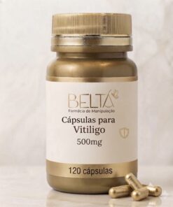 COMPOSTO PARA AUXILIAR NO TRATAMENTO DE VITILIGO COM MAMA CADELA - 120 cápsulas
