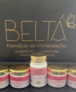 Para auxiliar nos cuidados da pele com vitiligo 4 Potes Creme Renovação Celular 60gr cada + 120 Caps mama cadela