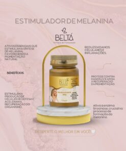 Composto estimulador de melanina  - 60 CÁPSULAS