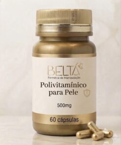 Polivitaminico para Pele - 60 cápsulas .