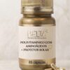 60 CÁPSULAS POLIVITAMINICO COM AMINOÁCIDOS +PROTETOR SOLAR