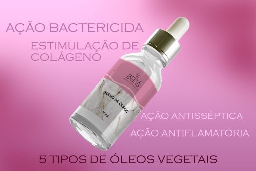 blend oleos nutritivos com bergamota,urucum... para vitiligo 30ml