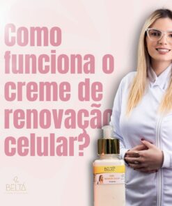CREME RENOVAÇÃO CELULAR 120 GRAMAS (PELE COM VITILIGO,PSORÍASE)