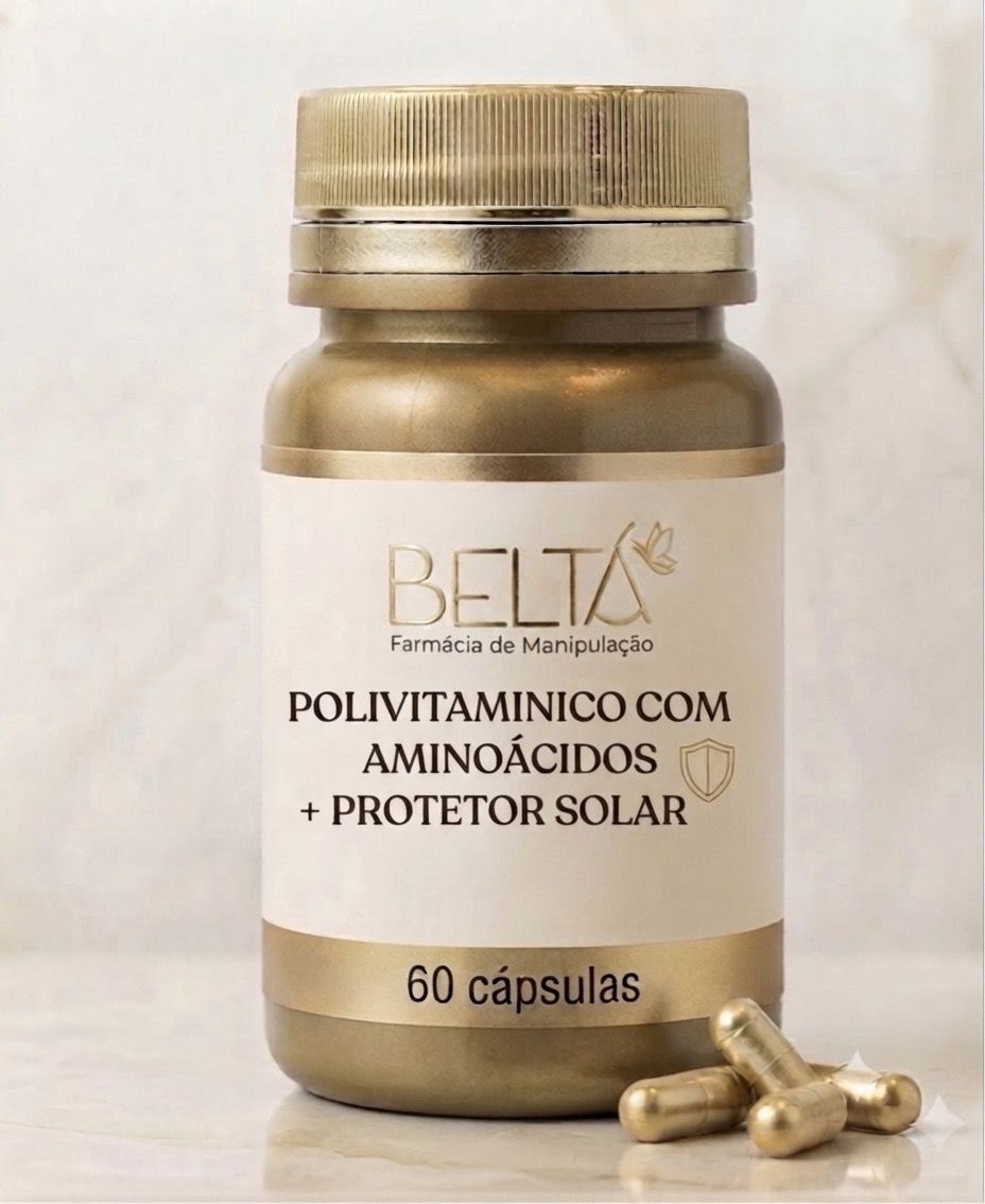 Fotoprotetor Oral - 60 cápsulas(protetor solar em cápsulas)