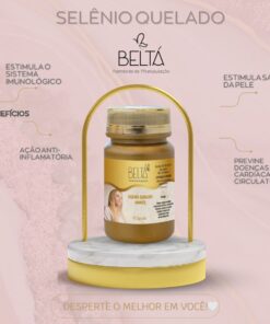 Selênio Quelato 400mcg - 60 cápsulas