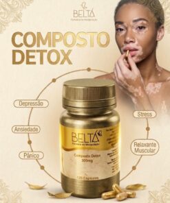Composto Detox - 120 Cápsulas