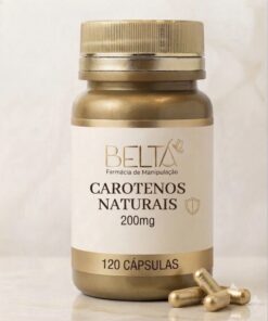 Carotenos Naturais  - 120 Cápsulas