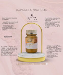 DAPAGLIFOZINA 10MG - 30 CÁPSULAS (mesmo principio ativo do FORXIGA)