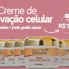 Para auxiliar no tratamento vitiligo 10 POTES CREMES RENOVAÇÃO CELULAR 60 GRMAS CADA