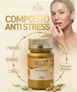 Composto Anti-Stress, 120 Cápsulas