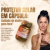 60 CÁPSULAS POLIVITAMINICO COM AMINOÁCIDOS +PROTETOR SOLAR