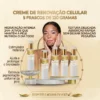 Creme para auxiliar nos cuidados da pele com Vitiligo - Creme renovação celular 120g - 5 frascos